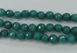 CCN2278 15.5 inches 4mm faceted round candy jade beads wholesale