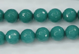 CCN2281 15.5 inches 10mm faceted round candy jade beads wholesale