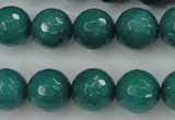 CCN2283 15.5 inches 14mm faceted round candy jade beads wholesale