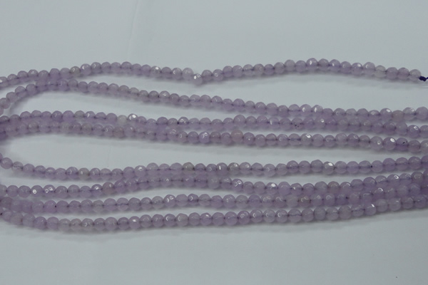 CCN2286 15.5 inches 4mm faceted round candy jade beads wholesale