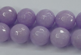 CCN2290 15.5 inches 12mm faceted round candy jade beads wholesale