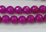 CCN2296 15.5 inches 10mm faceted round candy jade beads wholesale