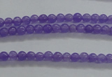 CCN2314 15.5 inches 2mm round candy jade beads wholesale