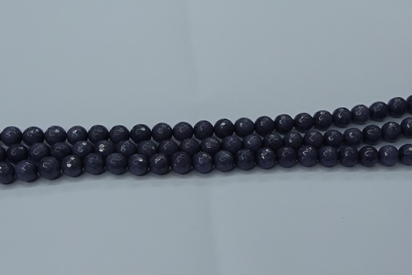 CCN2568 15 inches 10mm faceted round candy jade beads wholesale