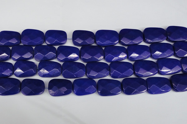 CCN2635 15.5 inches 18*25mm faceted trapezoid candy jade beads