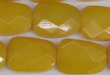 CCN2636 15.5 inches 18*25mm faceted trapezoid candy jade beads