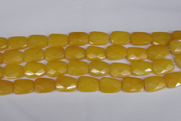 CCN2636 15.5 inches 18*25mm faceted trapezoid candy jade beads