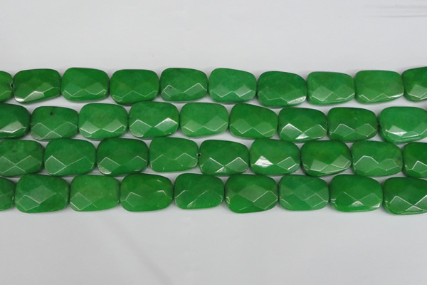 CCN2638 15.5 inches 18*25mm faceted trapezoid candy jade beads