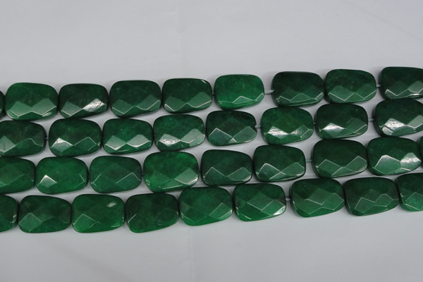 CCN2639 15.5 inches 18*25mm faceted trapezoid candy jade beads