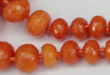 CCN2646 15.5 inches 5*8mm - 12*16mm faceted rondelle candy jade beads