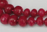 CCN2648 15.5 inches 5*8mm - 12*16mm faceted rondelle candy jade beads