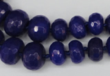 CCN2650 15.5 inches 5*8mm - 12*16mm faceted rondelle candy jade beads