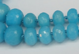 CCN2651 15.5 inches 5*8mm - 12*16mm faceted rondelle candy jade beads