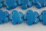 CCN2664 15.5 inches 16mm carved flower candy jade beads wholesale