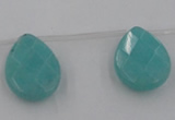 CCN2722 Top-drilled 18*25mm briolette candy jade beads wholesale