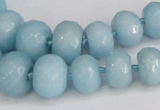 CCN2759 15.5 inches 5*8mm - 12*16mm faceted rondelle candy jade beads