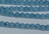 CCN2814 15.5 inches 3mm tiny faceted round candy jade beads