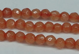 CCN2820 15.5 inches 4mm tiny faceted round candy jade beads