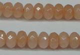 CCN2851 15.5 inches 2*4mm faceted rondelle candy jade beads