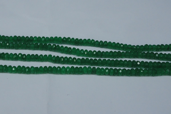 CCN2854 15.5 inches 2*4mm faceted rondelle candy jade beads