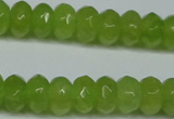 CCN2862 15.5 inches 4*6mm faceted rondelle candy jade beads