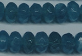 CCN2863 15.5 inches 4*6mm faceted rondelle candy jade beads