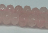 CCN2870 15.5 inches 5*8mm faceted rondelle candy jade beads