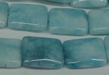 CCN2941 15.5 inches 15*20mm rectangle candy jade beads wholesale