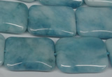 CCN2942 15.5 inches 18*25mm rectangle candy jade beads wholesale