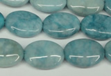 CCN2951 15.5 inches 15*20mm oval candy jade beads wholesale