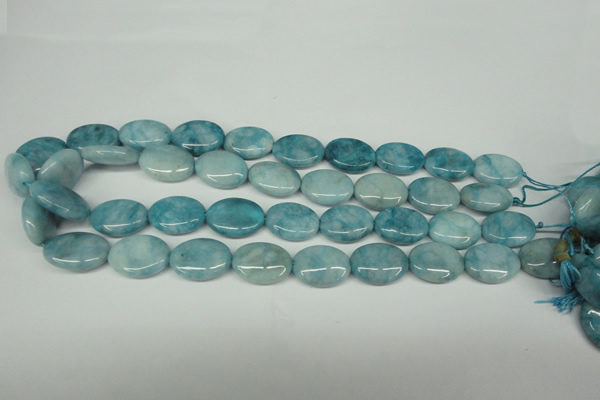 CCN2951 15.5 inches 15*20mm oval candy jade beads wholesale