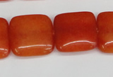 CCN3801 15.5 inches 20*20mm square candy jade beads wholesale