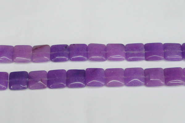 CCN3805 15.5 inches 20*20mm square candy jade beads wholesale