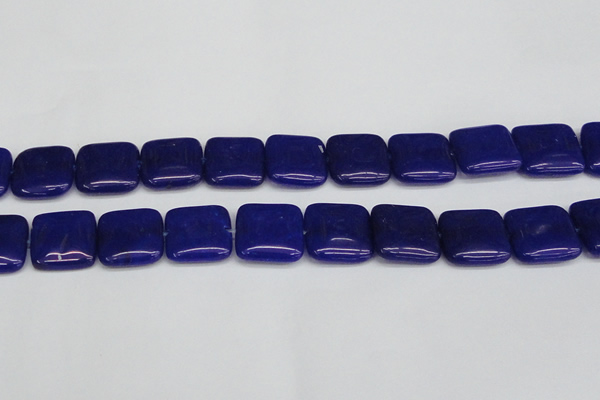 CCN3811 15.5 inches 20*20mm square candy jade beads wholesale