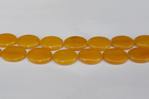 CCN3985 15.5 inches 30*40mm oval candy jade beads wholesale