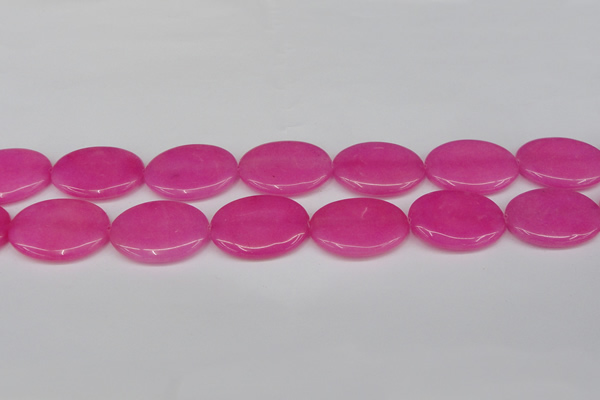 CCN3987 15.5 inches 30*40mm oval candy jade beads wholesale