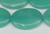 CCN3993 15.5 inches 30*40mm oval candy jade beads wholesale