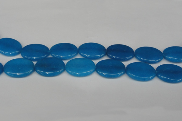 CCN3994 15.5 inches 30*40mm oval candy jade beads wholesale