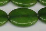 CCN3996 15.5 inches 30*40mm oval candy jade beads wholesale