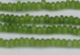 CCN4108 15.5 inches 2*4mm faceted rondelle candy jade beads