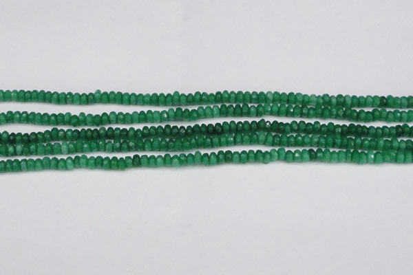 CCN4109 15.5 inches 2*4mm faceted rondelle candy jade beads