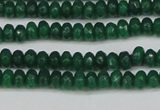 CCN4110 15.5 inches 2*4mm faceted rondelle candy jade beads