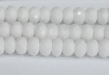 CCN4150 15.5 inches 5*8mm faceted rondelle candy jade beads