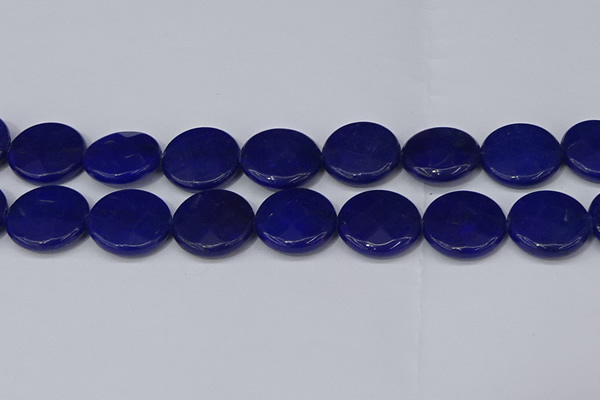 CCN4189 15.5 inches 20mm faceted coin candy jade beads wholesale