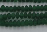 CCN4504 15.5 inches 3*5mm rondelle matte candy jade beads