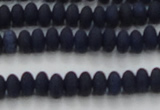 CCN4508 15.5 inches 3*5mm rondelle matte candy jade beads