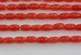 CCN4512 15.5 inches 3*5mm rice candy jade beads wholesale