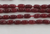 CCN4513 15.5 inches 3*5mm rice candy jade beads wholesale