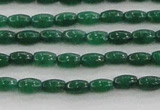 CCN4516 15.5 inches 3*5mm rice candy jade beads wholesale