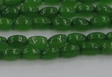 CCN4523 15.5 inches 4*6mm rice candy jade beads wholesale